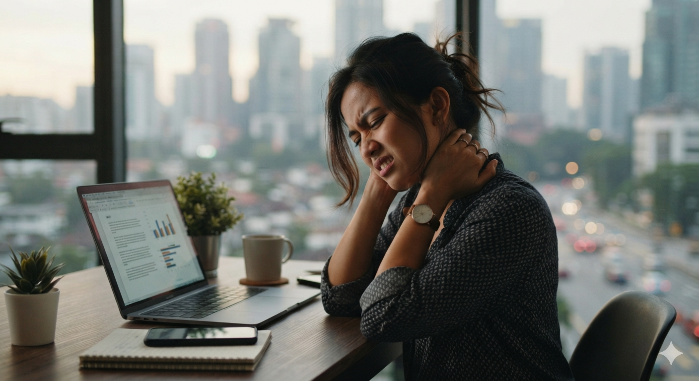 Stress and Body Pain in Malaysia: Why Your Tight Neck and Jaw Might Not Be a ‘Posture Problem