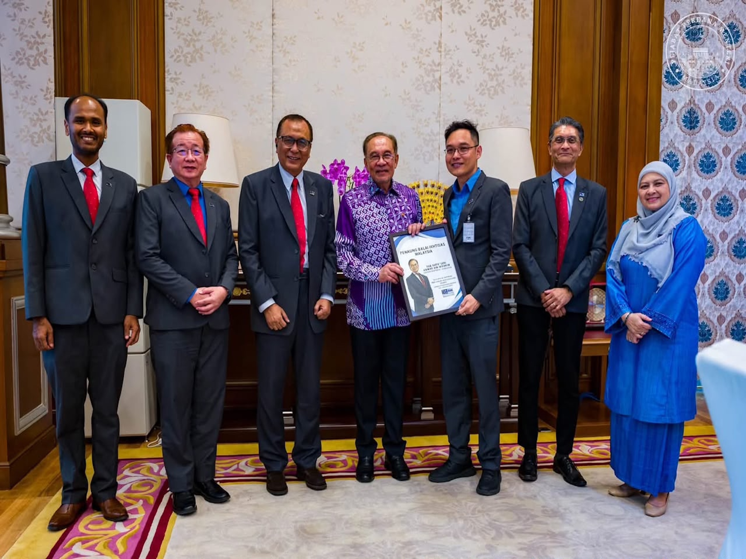 Balai Ikhtisas Malaysia pays courtesy call on the Prime Minister