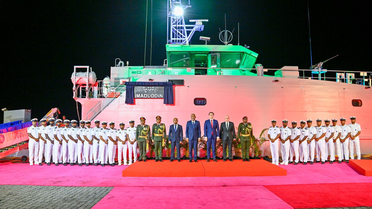 Australia strengthens Maldives maritime security with new Coast Guard patrol vessel