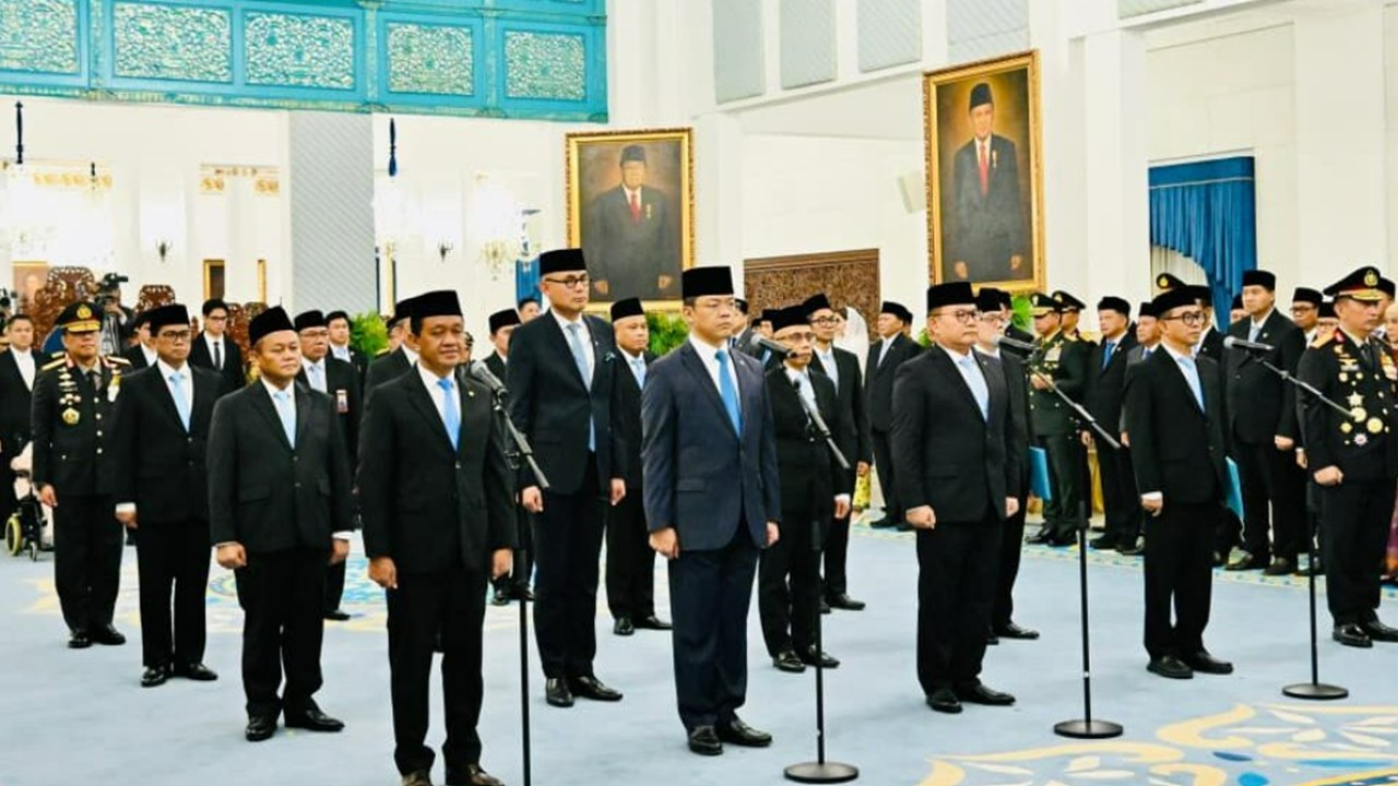 Prabowo Swears In New Cabinet Ministers