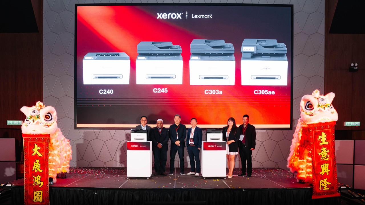 XEROX returns to malaysia with new A4 colour portfolio following Lexmark integration