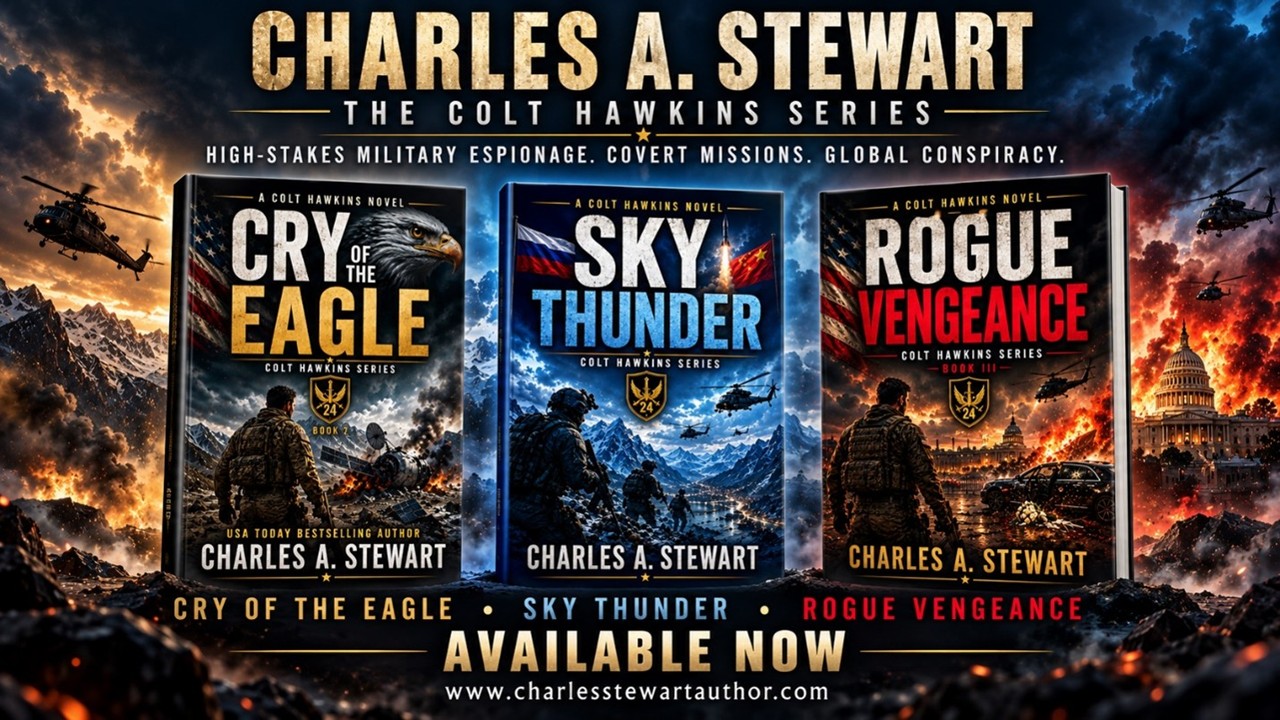Military Espionage to Life in Colt Hawkins Trilogy